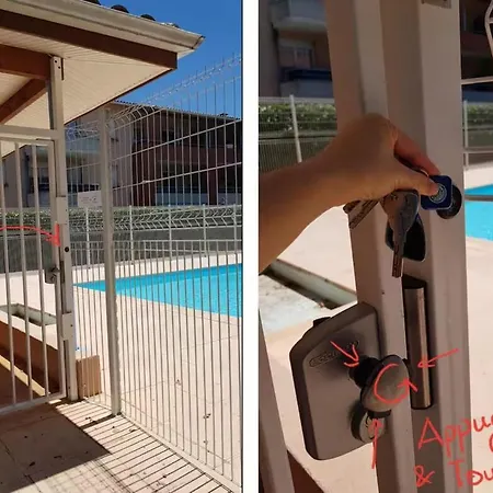 Cote Metro Avec Piscine Et Parking Gratuit تولوز